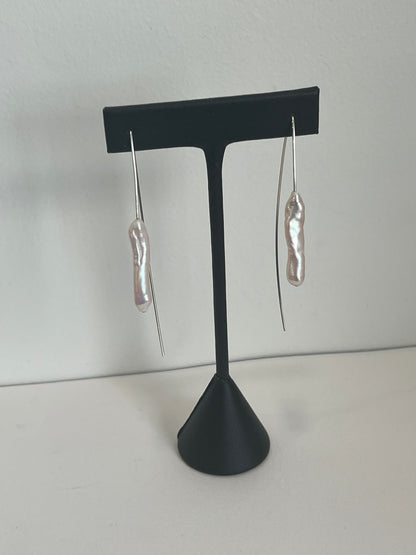 Stick Pearl Earrings