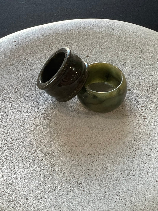 Jade Scarf Ring