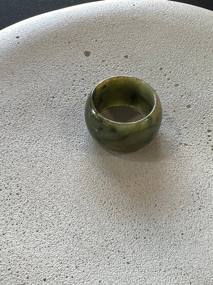 Jade Scarf Ring