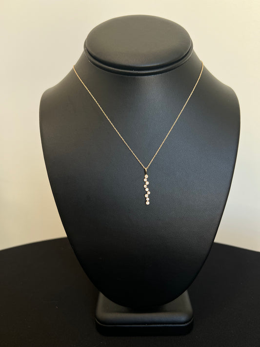 Dewdrop Diamond Necklace