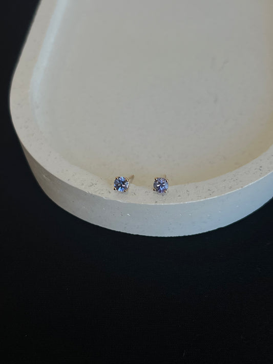 Tanzanite Studs