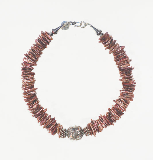 Japanese Keishi Pearl Neclace
