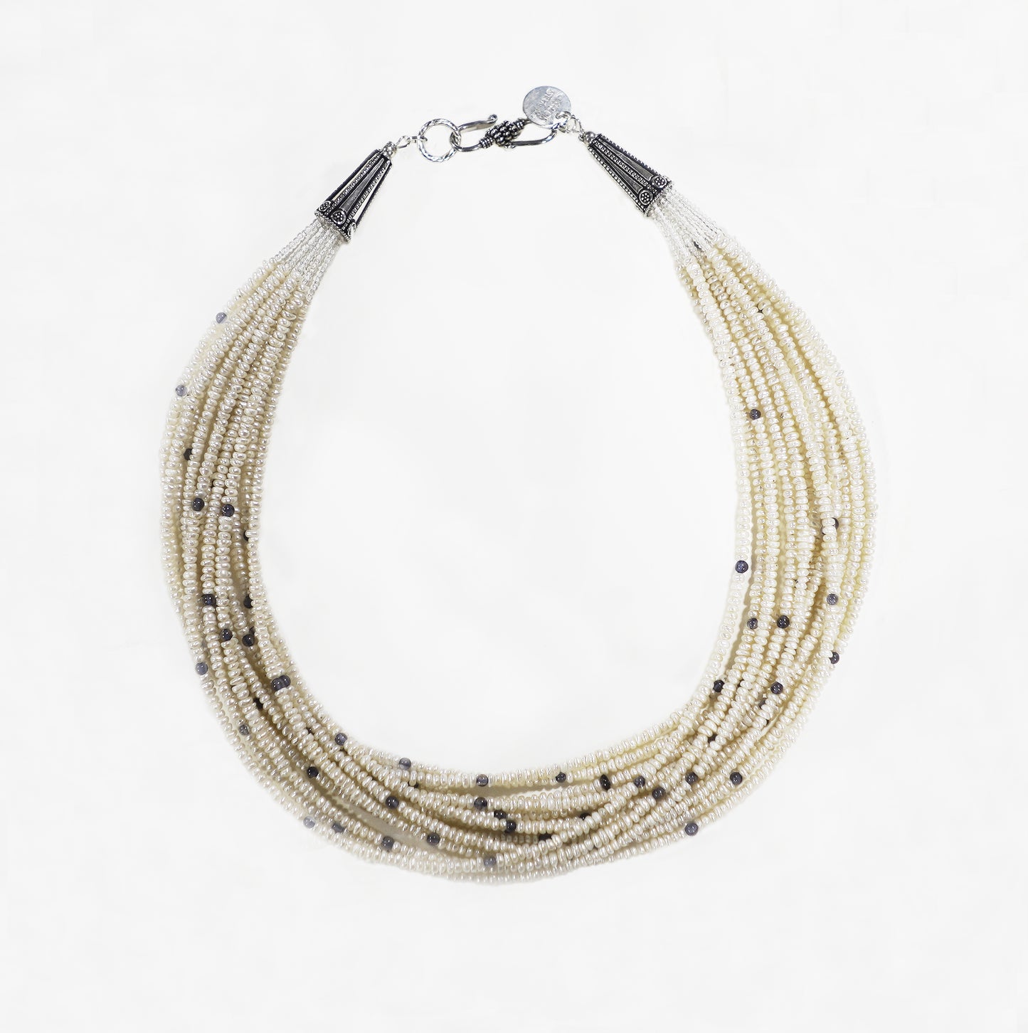 Japanese Freshwater Multi Strand Necklace