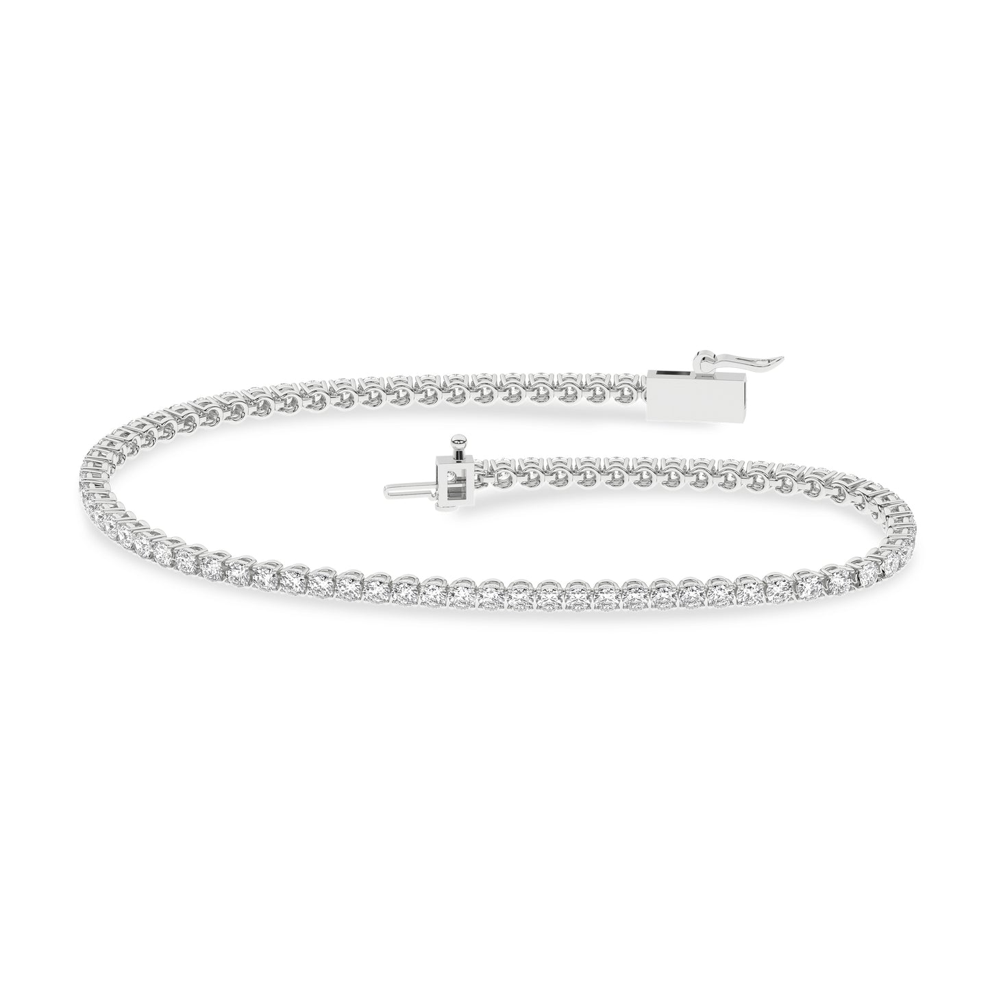 3 carat Lab Grown Diamond Tennis Bracelet