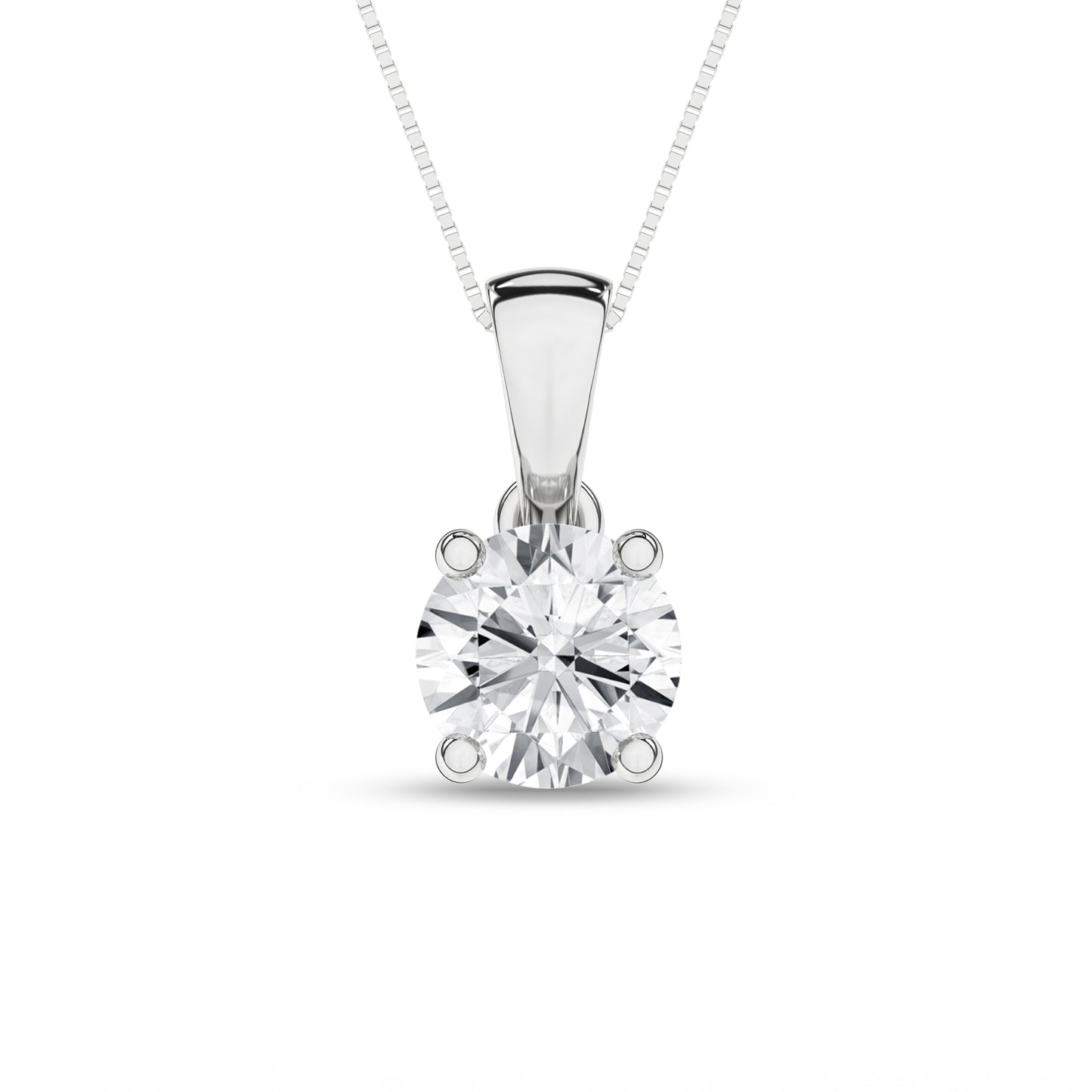 1 ct Lab Diamond Pendant