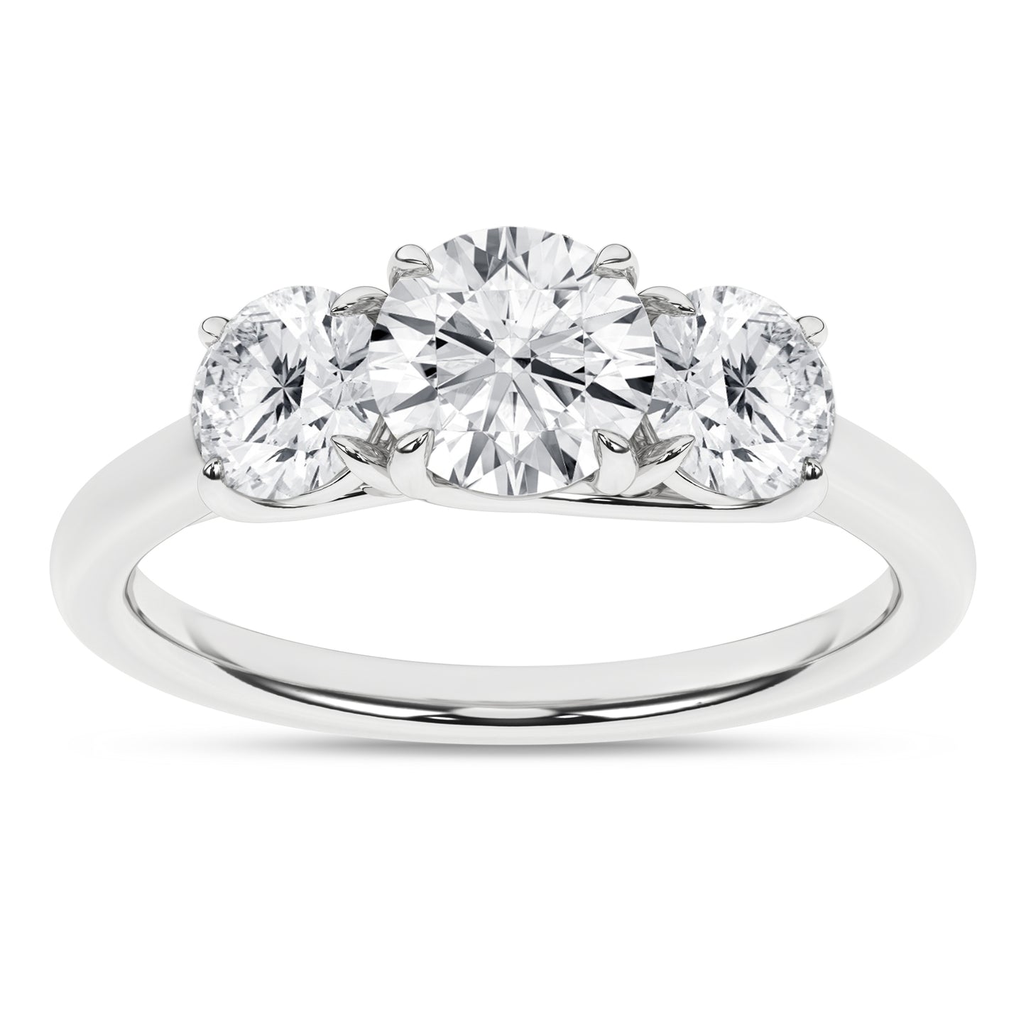 2 carat Lab Diamond Engagement Ring