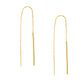 Polished Stick Threader Earrings