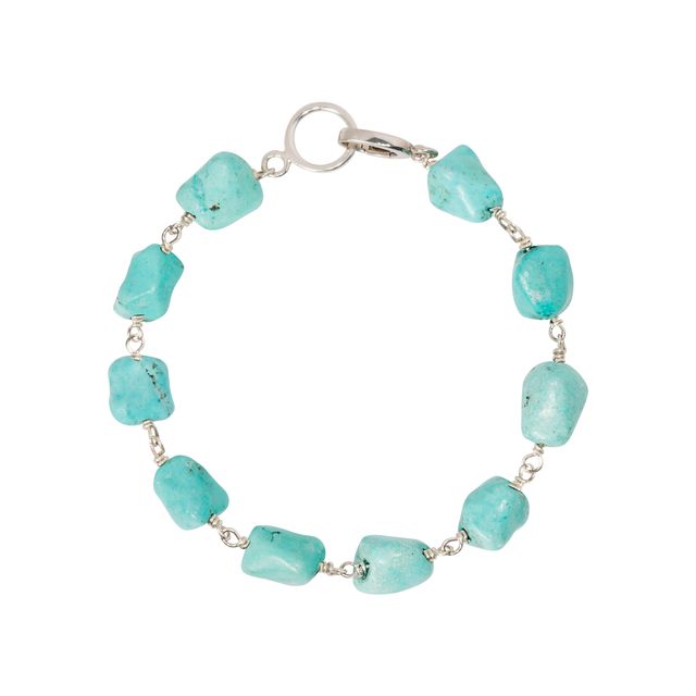 Turquoise Nugget Bracelet
