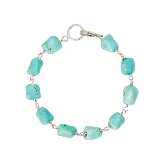 Turquoise Nugget Bracelet