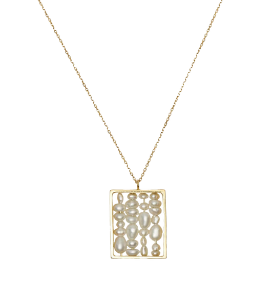 Pearl Weaving Necklace