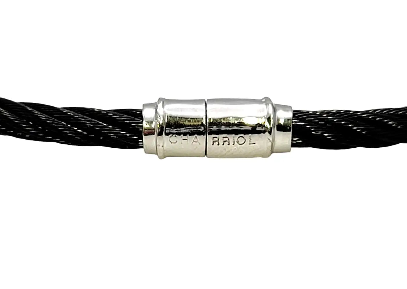 Charriol Diamond Stationary Stainless Steel Bracelet