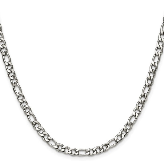 Figaro Chain Stainless Steel