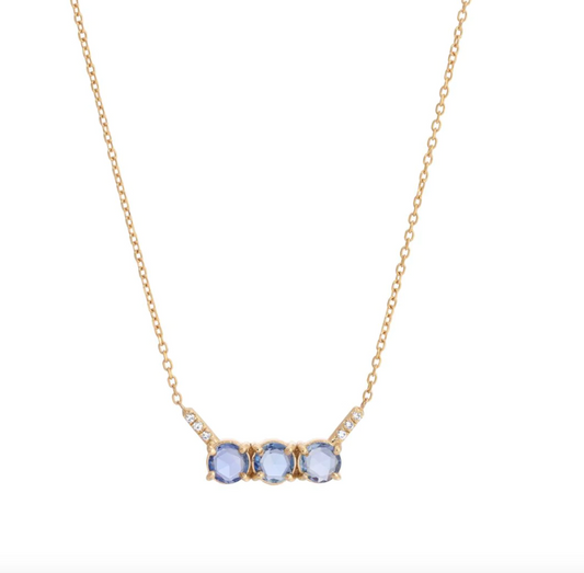 Sapphire Equilibrium Necklace