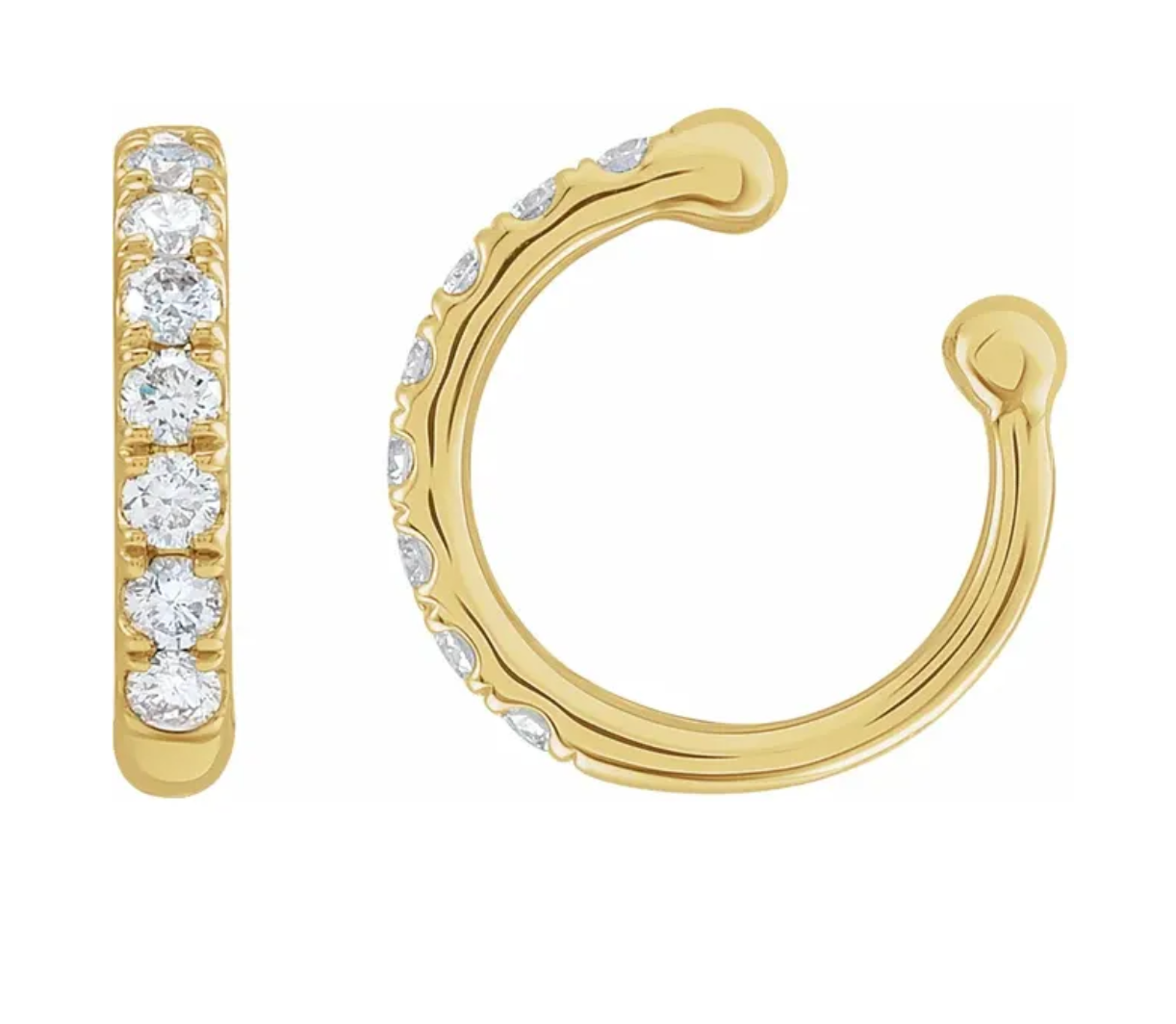 Diamond Ear Cuff