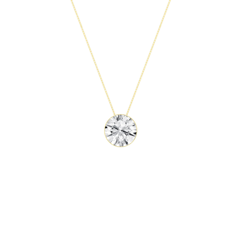1 ct Lab Diamond Seamless Pendant