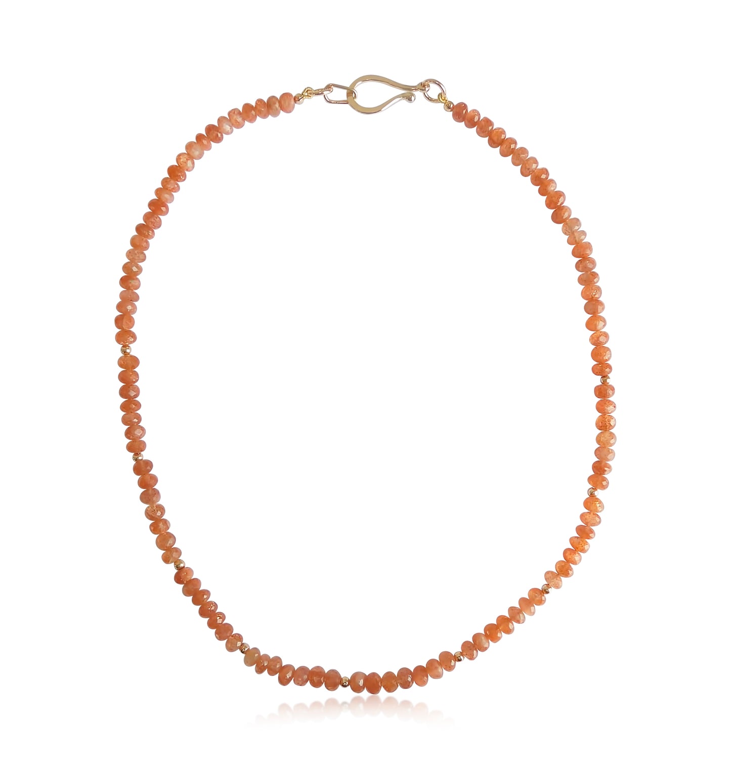 Sunstone Gold Necklace