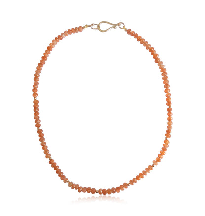 Sunstone Gold Necklace