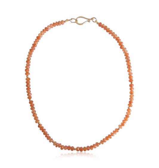 Sunstone Gold Necklace