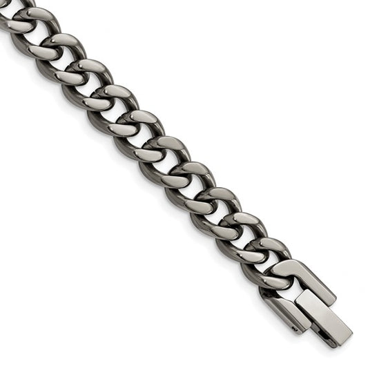 Titanium Curb Chain Bracelet