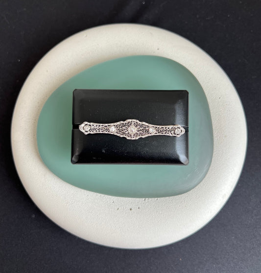 Antique Edwardian Diamond Brooch