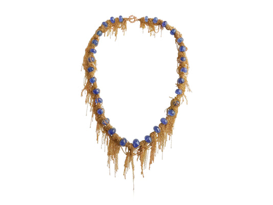 Tanzanite Fringe Necklace