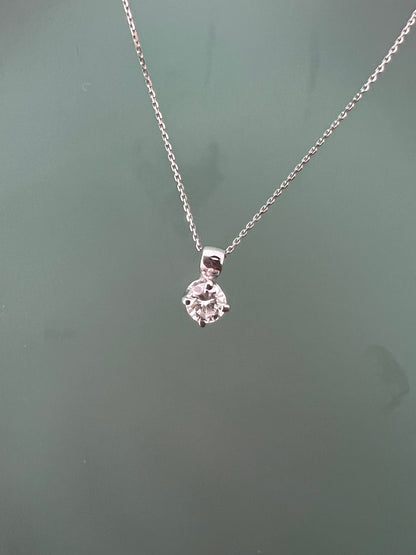 Diamond Solitaire Pendant