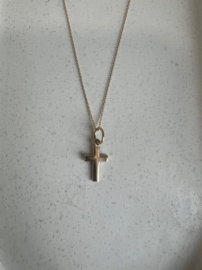 Gold Cross Necklace