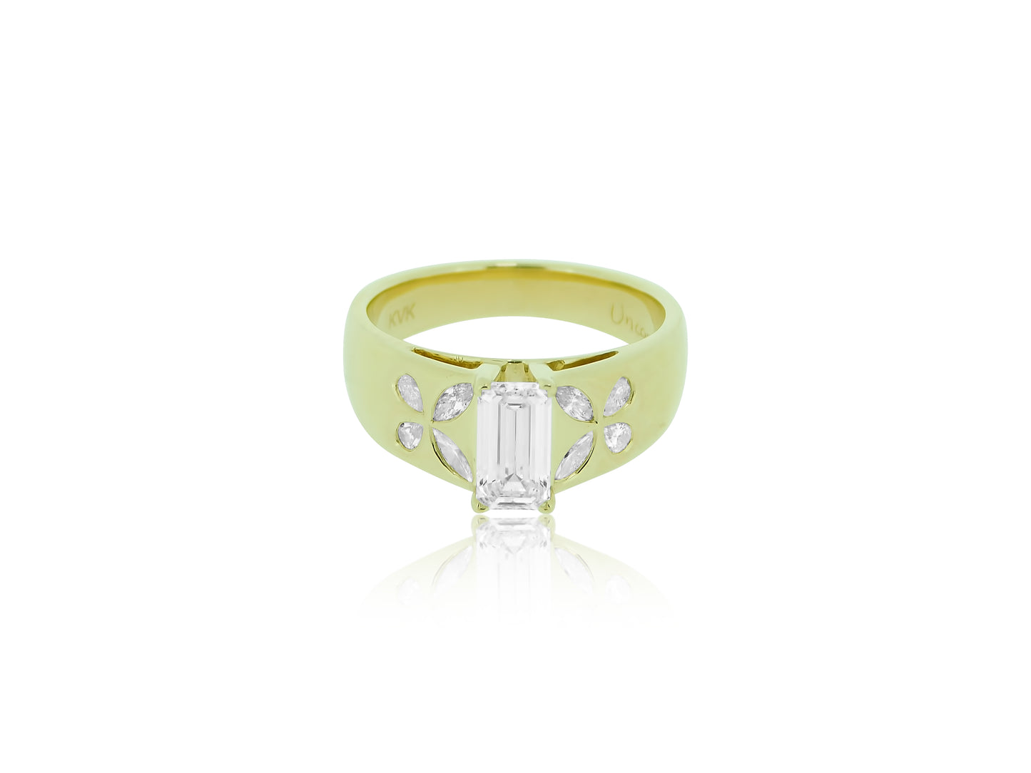 Butterfly Diamond Ring