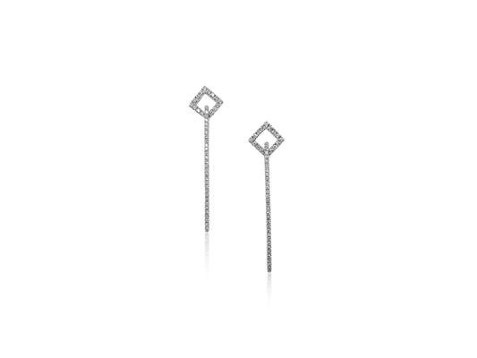 Maya Lianna Diamond Dangle Earrings