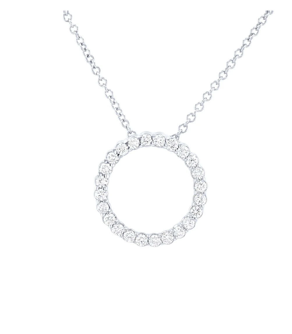 Diamond Circle Pendant