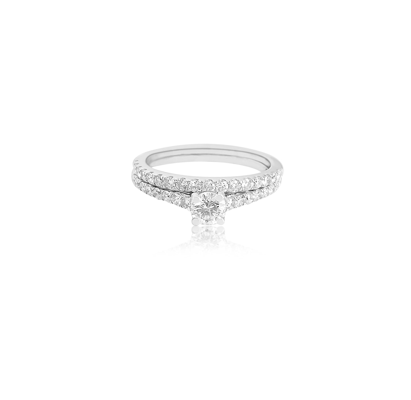 Classic Diamond Engagement Set