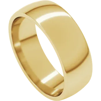 Yellow Gold 6.5mm Band