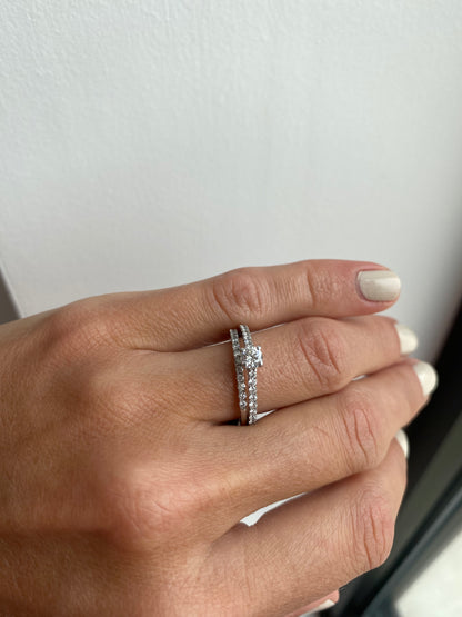 Classic Diamond Engagement Set