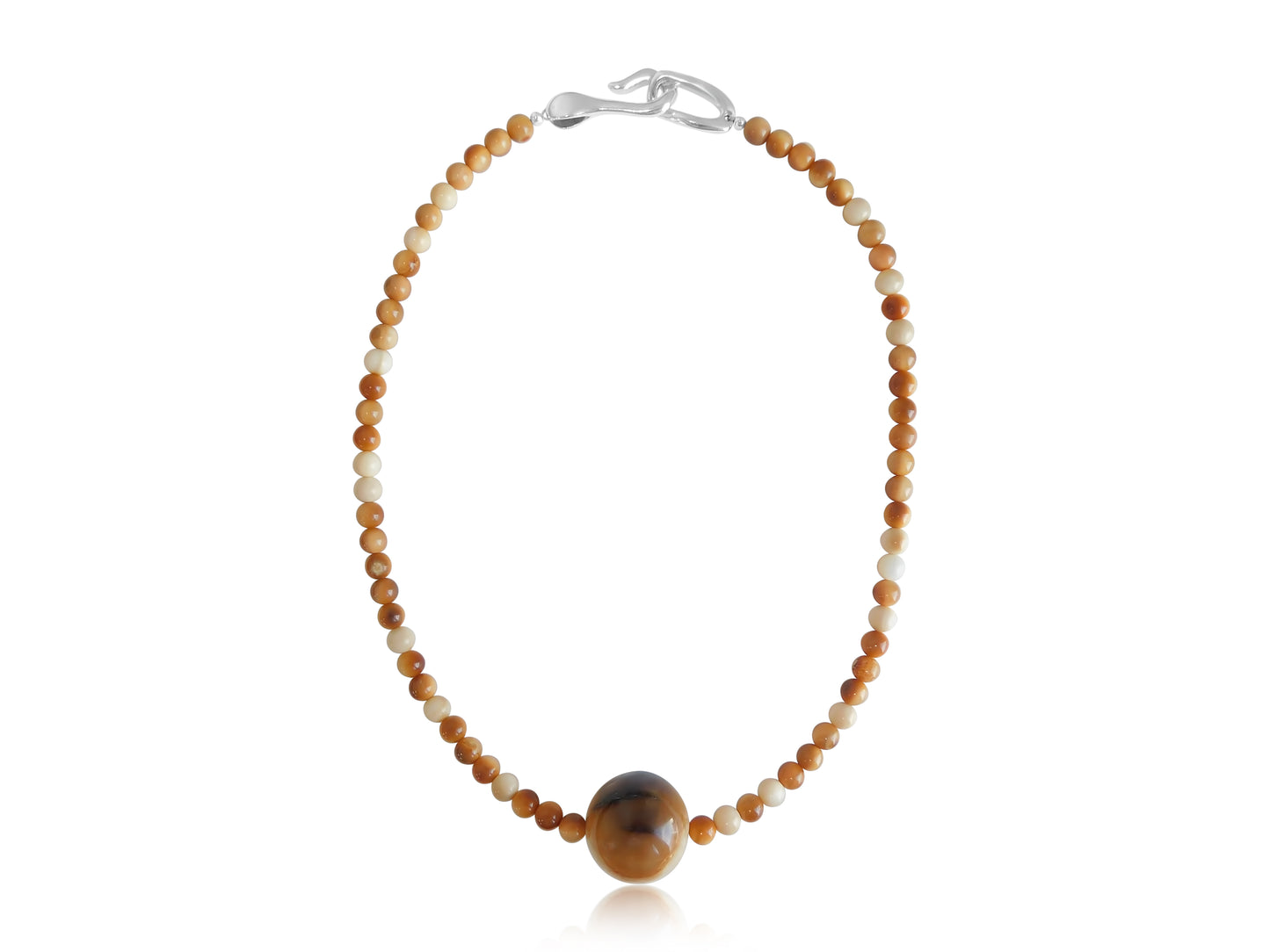 Fossilized Woolly Mammoth Necklace