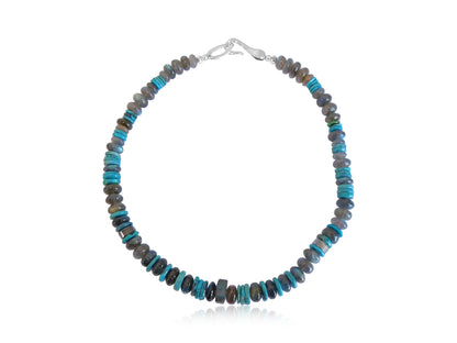 Turquoise and Labradorite Necklace