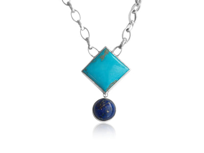 Lapis and Turquoise Necklace