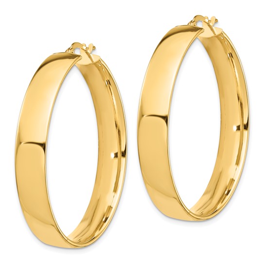 Large Gold Hoops
