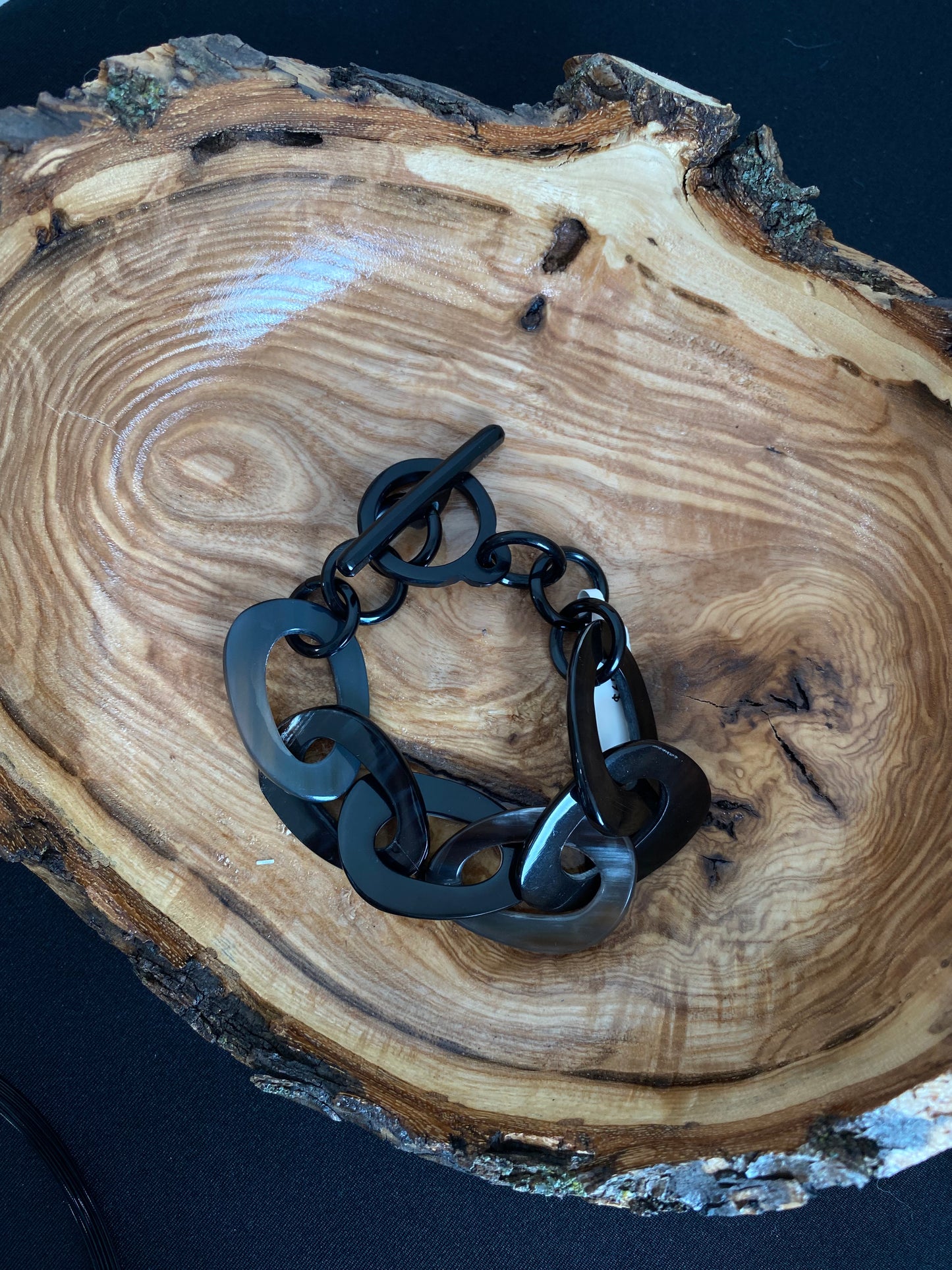 Buffalo Horn Link Bracelet