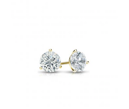 Martini Style Two Carat Lab Diamonds Gold