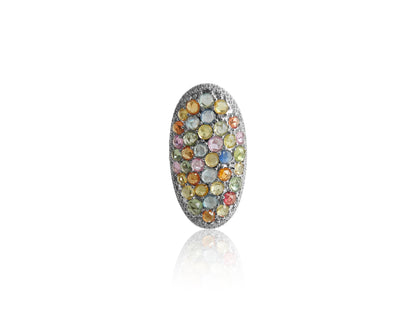Multicolor Sapphire Ring