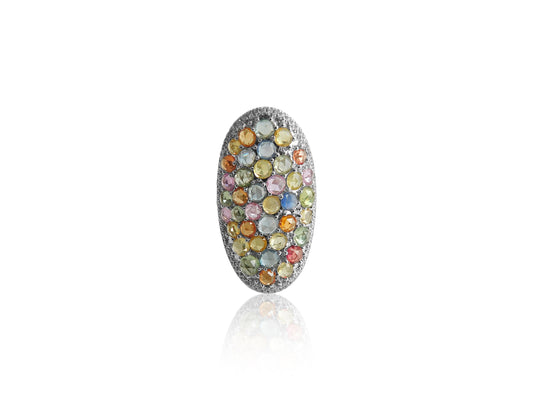 Multicolor Sapphire Ring