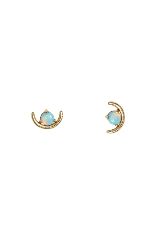 Opal Arc Earrings