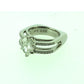 Stunning Oval Diamond Euro Shank Ring