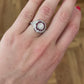 Ruby Diamond Vintage Inspired Ring