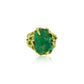 Raw Emerald Gold Ring