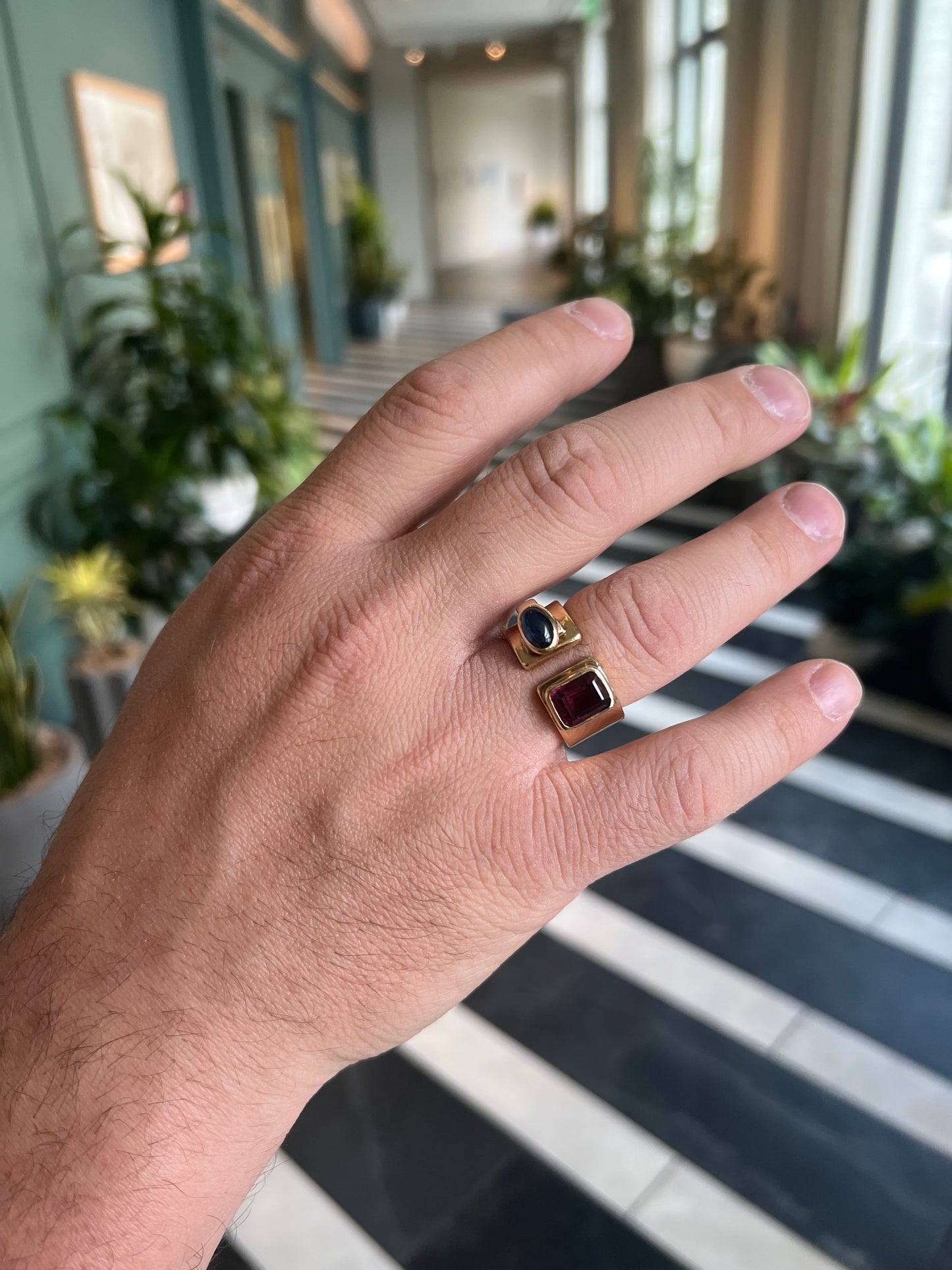 Vintage Kramer Split Mans Ring