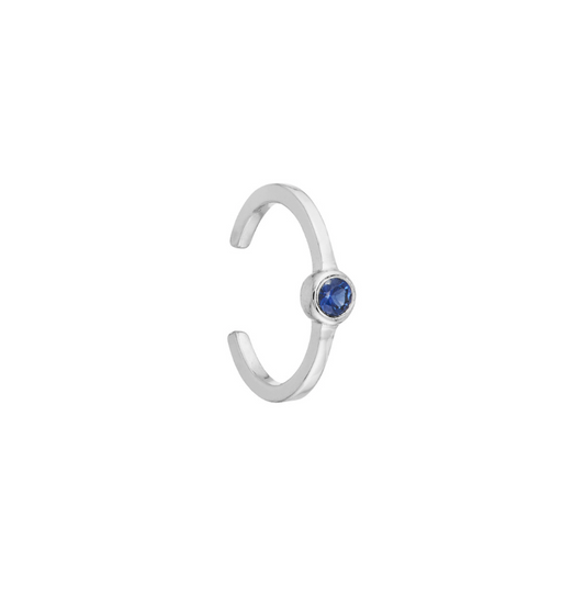 Sapphire Ear Cuff