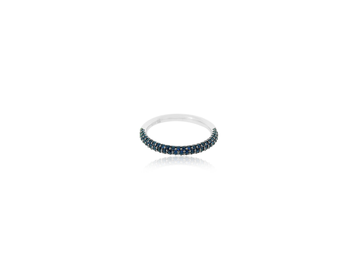 Sapphire Paved Band