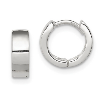 Sterling Silver Huggie Earrings