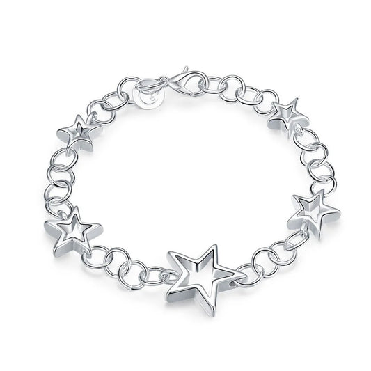 Sterling Star Bracelet